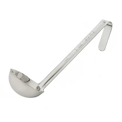 Ladle, 1 oz., 6" Handle, Stainless Steel