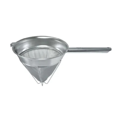 Bouillon/Chinois Strainer, 8", Extra Fine Mesh, Stainless Steel