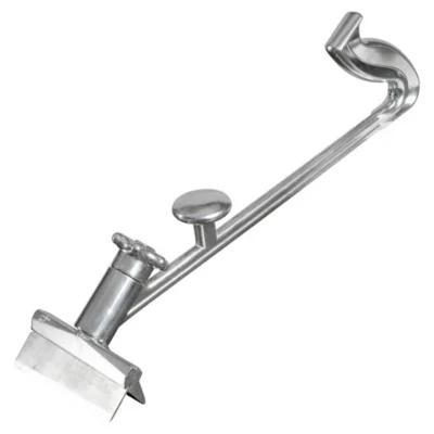 Grill Scraper, 5" Blade, Aluminum