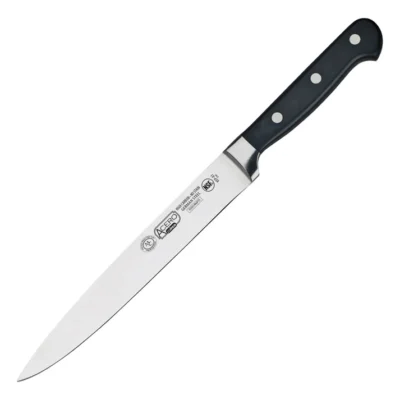 Slicer, 8" Forged Blade, German Carbon Stainless Steel, Black
