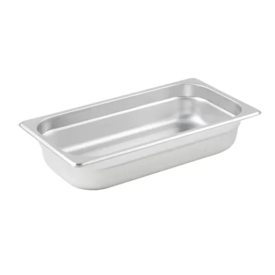 Steam Table Pan, 1/3 Size, 2-1/2" Deep, Stainless Steel