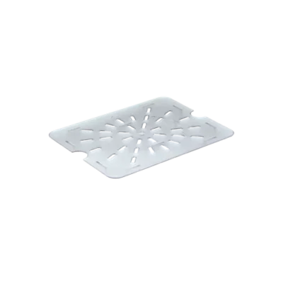 Drain Shelf, 1/2 Size, Polycarbonate, Clear
