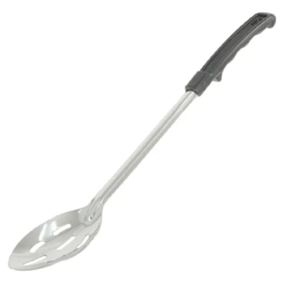 Basting Spoon, 11", Slotted, Stainless Steel