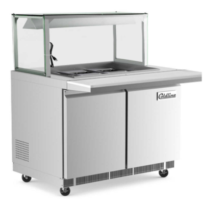 Coldline Refrigerated Employee-Service Salad Bar, 48"