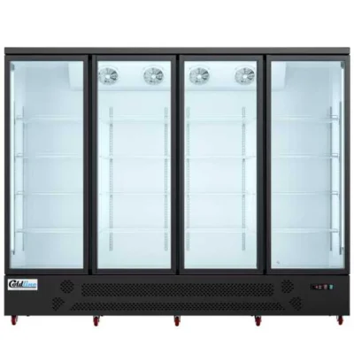 Coldline Freezer Merchandiser, Hinged doors, 98"