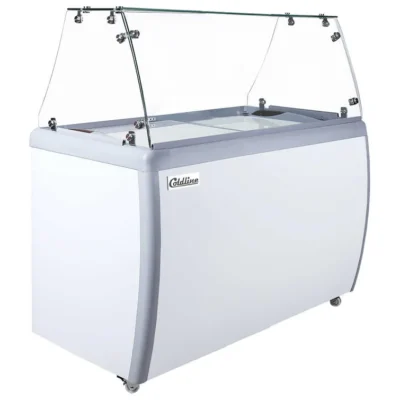 Ice Cream Dipping Cabinet Freezer 49.6"