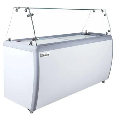 Ice Cream Dipping Cabinet Freezer, 71"