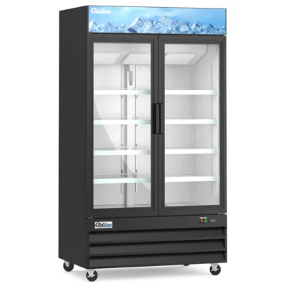 Coldline Refrigerator Merchandiser, Hinged Doors, 48"