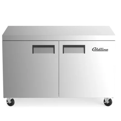 Coldline Undercounter Freezer, Two-Section, 47-1/5"