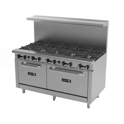 Asber 10 Burner/2 Oven Gas Range, 60"