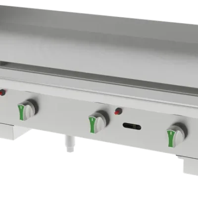 Asber Countertop Gas Thermostatic Griddle, 72" (Emerald Line)