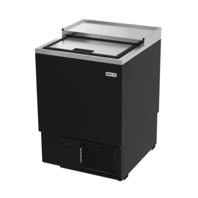 Asber Glass Froster, 24-5/8", Self-Contained Refrigeration