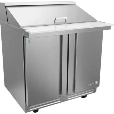 Asber Premium Mega-Top Prep Table, 36-3/8", 2 Doors, 13.1 cu. ft.