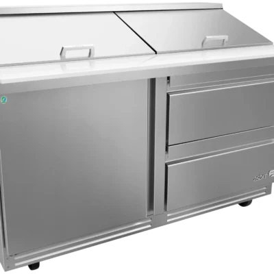 Asber Premium Mega-Top Prep Table, 60-3/8", 2 Drawers, 20.6 cu. ft.