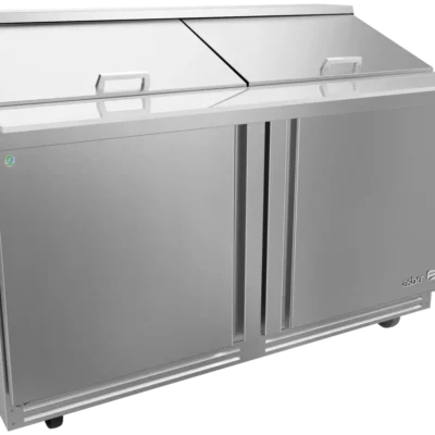 Asber Mega Top Sandwich/Salad Prep Table, 60", Self-Contained, 2 Doorsasber