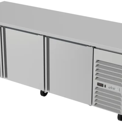 Asber Side-Mount Refrigerated Table, 93-3/4", 30.2 cu.ft.