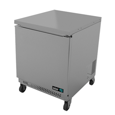 Asber Undercounter Freezer, 27", Self-Contained, 1 Door, 6.4 cu. ft.