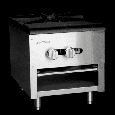 Serv-Ware SSSP-1 single-burner stock pot range stainless steel