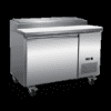 Serv-Ware PP44-6-HC 44-inch refrigerated pizza prep table 6-pan stainless steel